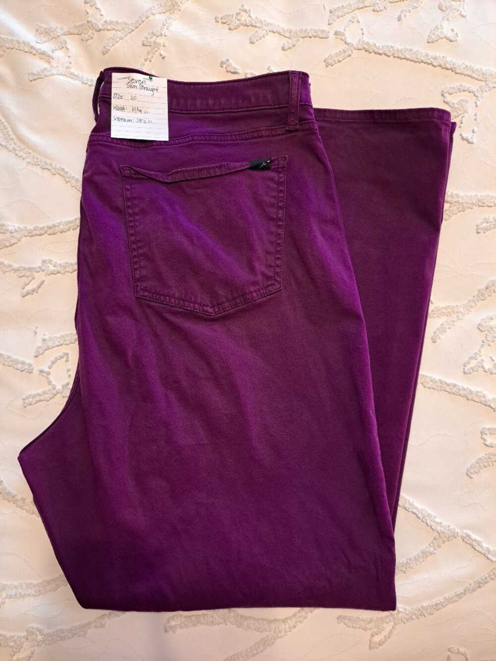 Seven (Seven7) Slim Straight Leg Pants